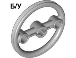 ! Б/У - Technic, Steering Pulley Large, Light Bluish Gray (3736 / 4264960 / 4542736) - Б/У