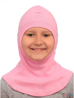 Шапка-шлем 23301-02 95%хлопок 5%лайкра, ярко-розовый 48-50