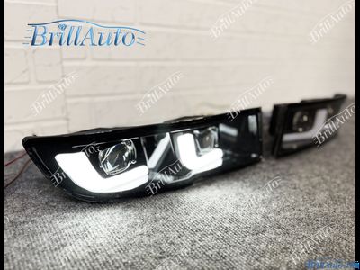 Противотуманки Toyota Prado 120 светодиодные LED (2 модуля)
