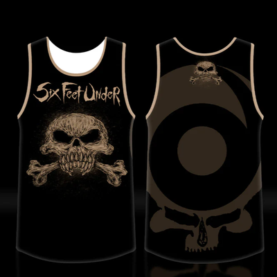 Six Feet Under - Scull TANK TOP SHIRT