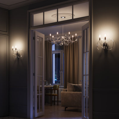 Настенный светильник (бра) Atlanta, MOD051WL-02TR