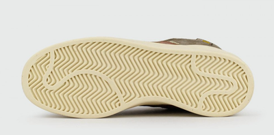 Adidas Campus With Fur Brown White с мехом