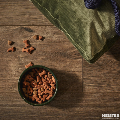 Ламинат MEISTER 6834 Дуб темный в интерьере