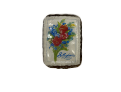 Тульский Пряник "8 марта" с декором и повидлом  100 гр.