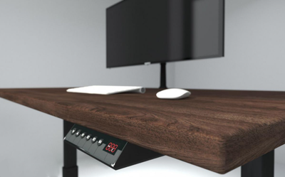 Стол Ergostol Optima для работы сидя-стоя с функцией запоминания положений высоты, рама черная