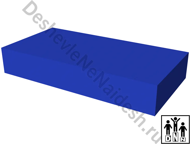 Мягкий модуль плита 600x300x100