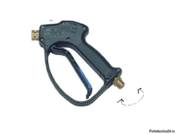 Курок распылительный с постоянным дренажем RL 26+ поворот.фит.SW6. вход 3/8"г;  выход 1/4"г.