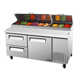 Холодильный стол для пиццы CTPR-67-2D-2, Turbo Air