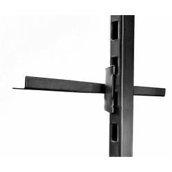 Внутренний чёрный полкодержатель для торгового оборудования