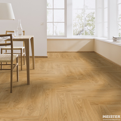 Ламинат Meister LS350 Дуб Хани Ривербенк 7127 32 класс толщина 10 мм с фаской 1.552 м2