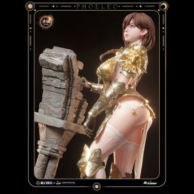 ПРЕДЗАКАЗ - Воительница в стиле фэнтази - Коллекционная фигурка 1/6 Deity Erosion Series White Owl Phoeleo Zinc Alloy Sculpted Hair ver (FSDE-01A) - Fusion Fantasy x DAMTOYS ?ЦЕНА: 31500 РУБ.?