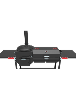 Крышка-гриль (с нерж. решёткой-гриль) для печь-мангалов Искандер-400