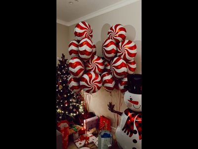 2 фонтана из шаров леденцы по 10шт