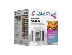 Мультиварка Galaxy Line GL 2641 белый, 5л. 11 программ приготовления