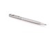 Ручка шариковая PARKER "Sonnet Core Stainless Steel CT Slim", тонкая, корпус серебристый, палладиевые детали, черная, 1931513