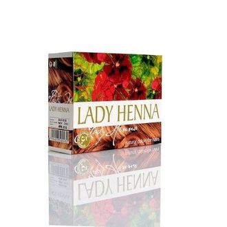 Краска для волос на основе хны Lady Henna «Светло-коричневая», 60 гр