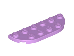 Plate, Round Corner 2 x 6 Double, Medium Lavender (18980 / 6133352)