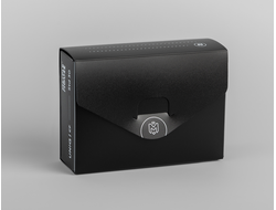 Картотека UniqCardFile Standard 30 GEN2 для 80 карт (чёрная)