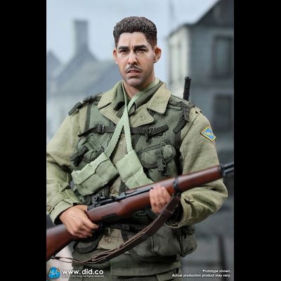 Рядовой Стэнли Меллиш ("Спасти рядового Райана") - КОЛЛЕКЦИОННАЯ ФИГУРКА 1/6 WWII US 2nd Ranger Battalion Series 6 – Private Mellish (A80155) - DID