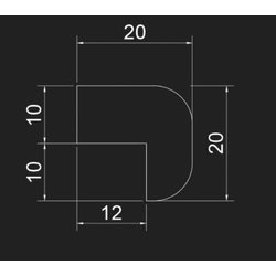 Молдинг световой SMGL18
