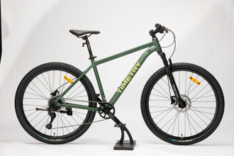 Велосипед TT404 / 9ск 27.5" Зеленый рама 18"