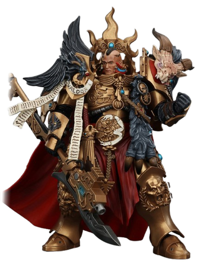 Константин Вальдор, генерал-капитан Легио Кустодес (Warhammer Horus Heresy) - КОЛЛЕКЦИОННАЯ ФИГУРКА 1/18 Legio Custodes Constantin Valdor Captain-General of the Legio Custodes (JT00942) - JOYTOY