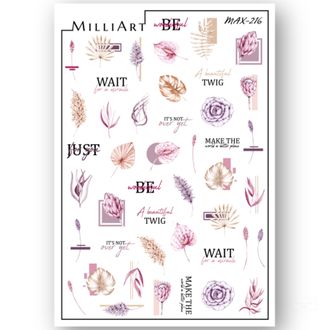 Слайдер-дизайн MilliArt Nails MAX-216