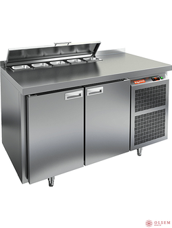 Стол для салатов HICOLD SL2-11GN (1/6) с крышкой