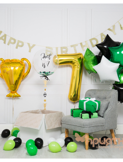 CЕТ ИЗ ВОЗДУШНЫХ ШАРОВ "ФУТБОЛ"