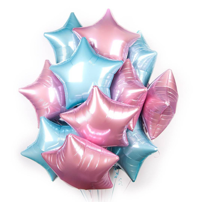 Звезды фольгированные 18 дюймов (46 сантиметров)