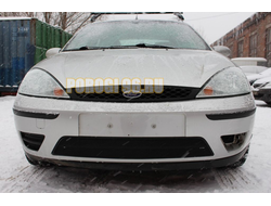 Защита радиатора Ford Focus I рестайлинг 2003-2005 black