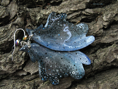 Мистические серьги "Крылышки Туманной Феи"