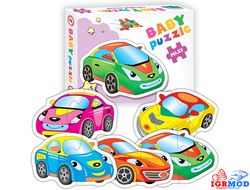 Пазл Baby Puzzle Машинки  арт.4001
