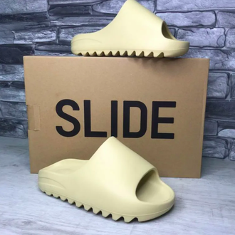 Adidas Yeezy Slide Desert Sand (Бежевые полностью)