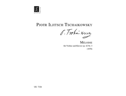 Tschaikowsky  Melodie op.42,3 for Violin and Piano