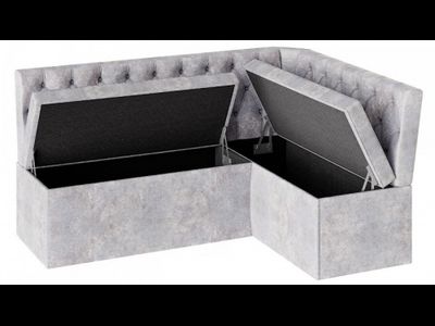 Скамья угловая Венеция кожзам (Бонмебель)