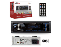 Автомагнитола CarLive LD1070 LED.2USB.BT.TF.FM.ISO.4RCA