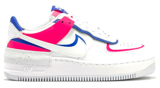 Nike Air Force 1 Shadow (Розовые с голубым)