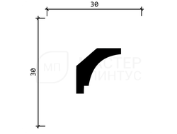 Карниз потолочный Decor-Dizayn DD37