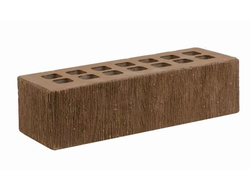 Кирпич темно-коричневый бархат 0.7 НФ Железногорск