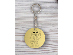 Брелок с гравировкой Андертейл, Undertale №4