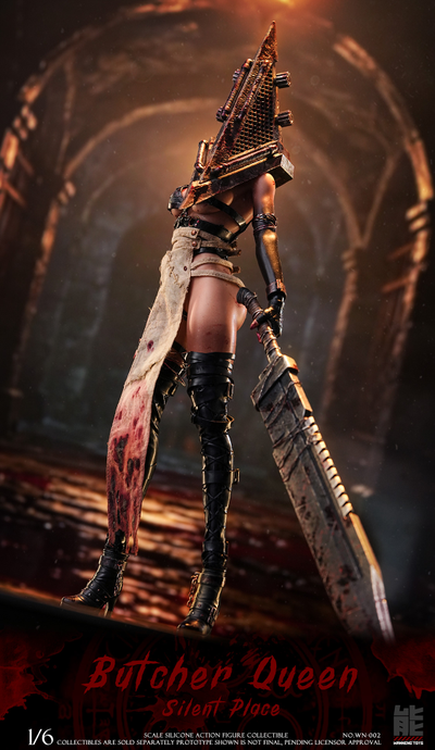 ПРЕДЗАКАЗ - Пирамидоголовая (Silent Hill) - Коллекционная фигурка 1/6 Silent Place Butcher Queen (WN-002B) - WANNENG TOYS ?ЦЕНА: 31300 РУБ.?
