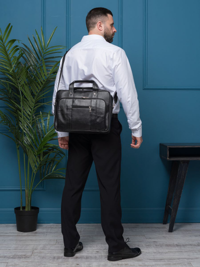 Сумка для ноутбука Rivoli black (арт. 1004-01)
