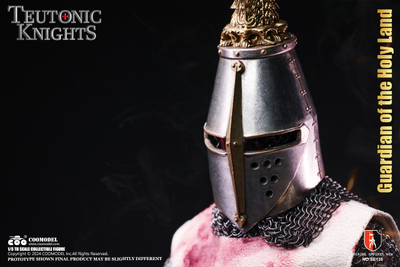 Тевтонский рыцарь (бронзовая версия) - КОЛЛЕКЦИОННАЯ ФИГУРКА 1/6 Series of Empires Teutonic Knights White Bronze Edition Holy Land Guard (SE135) - COOMODEL