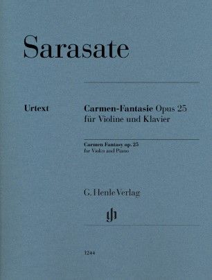 Sarasate, Pablo de Carmen-Fantasie op.25 für Violine und Klavier