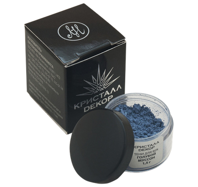 Тени для век "Голубой муссон", Кристалл Декор, 1,5 гр