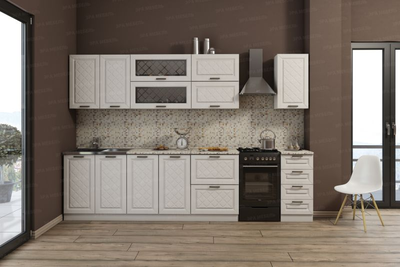 Кухня "Агава 2.6 м МДФ" (Эра)