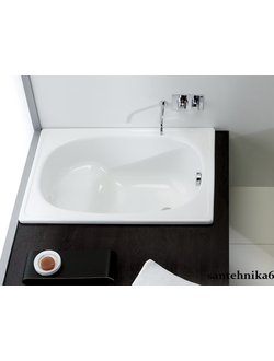 Ванна стальная BLB EUROPA 105х70 120х70 сидячая