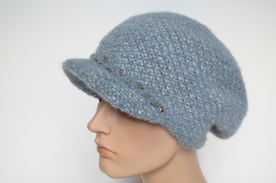 Голубая итальянская кепка Vizio